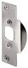 Prime-Line Defender Security 4.25 in. H X 1.125 in. L Chrome Silver Steel Latch Strike Plate