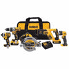 DEWALT 20V MAX Cordless Brushless 5 Tool Combo Kit