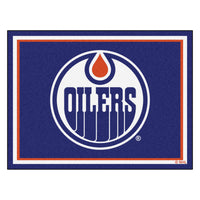 NHL - Edmonton Oilers 8ft. x 10 ft. Plush Area Rug