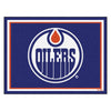 NHL - Edmonton Oilers 8ft. x 10 ft. Plush Area Rug