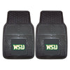 Wright State University Heavy Duty Car Mat Set - 2 Pieces