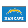 NFL - Los Angeles Chargers Man Cave Rug - 5ft. x 8 ft.