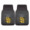 MLB - San Diego Padres Heavy Duty Car Mat Set - 2 Pieces