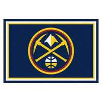 NBA - Denver Nuggets 5ft. x 8 ft. Plush Area Rug