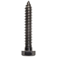 National Hardware 1/2 in. D X 3 in. L Black Powder-Coated Steel Lag Bolt (Pack of 5)