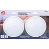 Westek White Battery Powered LED Puck Light 2 pk