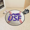 University of Sioux Falls Baseball Rug - 27in. Diameter