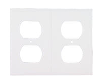 M-D White Foam Wall Plate Sealers 6 pk