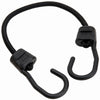 Keeper Ultra Black Bungee Cord 18 in. L x 0.315 in. 1 pk