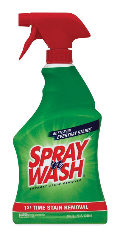 Spray 'n Wash Pre-Treat Laundry Stain Remover, 22 Fl Oz (Pack of 4)