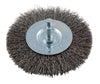 Forney 4 in. Crimped Wire Wheel Brush Metal 6000 rpm 1 pc