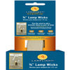 Hooper 3/4 in. x 8 in. L Flat Wick Shape Cotton Lamp Wick 3 pk (Pack of 12)