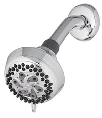 Waterpik Chrome 6 settings Showerhead 1.8 gpm