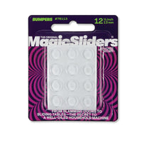 Magic Sliders Vinyl Self Adhesive Bumper Pads Clear Round 1/2 in. W X 1/2 in. L  (Pack of 6)