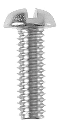 Danco No. 8-32 x 1/2 in. L Slotted Round Head Brass Bibb Screw 1 pk (Pack of 5)