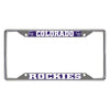 MLB - Colorado Rockies Metal License Plate Frame