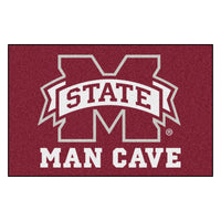 Mississippi State University Man Cave Rug - 19in. x 30in.