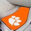 Clemson University Carpet Car Mat Set - 2 Pieces