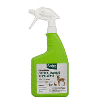 Safer Critter Ridder Animal Repellent Liquid For Deer, Rabbit and Squirrel 32 oz. (Pack of 6)