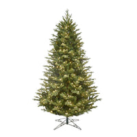 Holiday Bright Lights 1-2 Tree 9 ft. Full LED 600 ct Highland Green Spruce Color Changing Christmas