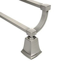 BRUSHED NICKEL 24" DOUBLE TOWEL BAR