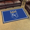 MLB - Kansas City Royals 4ft. x 6ft. Plush Area Rug