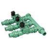 Orbit PVC 24V 150 PSI 3-Valve Preassembled Manifold 3/4 in.