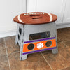 Clemson University Folding Step Stool - 13in. Rise