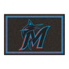 MLB - Miami Marlins 5ft. x 8 ft. Plush Area Rug