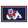 Fresno State 4ft. x 6ft. Plush Area Rug