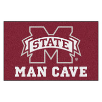 Mississippi State University Man Cave Rug - 5ft. x 8 ft.