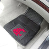 Washington State University Heavy Duty Car Mat Set - 2 Pieces