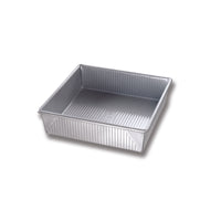 Usa Pan 9.5 In. W X 9-1/2 In. L Cake Pan Silver 1 Pk