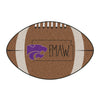 Kansas State University Southern Style Football Rug - 20.5in. x 32.5in.