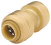 SharkBite 1/4 in. Push X 1/4 in. D Push Brass Coupling