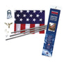 Valley Forge American Flag Kit 36 in. H X 60 in. W