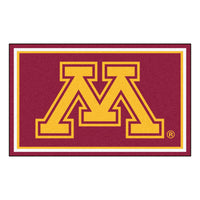 University of Minnesota 4ft. x 6ft. Plush Area Rug