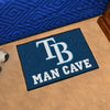 MLB - Tampa Bay Rays Man Cave Rug - 19in. x 30in.