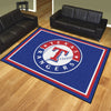 MLB - Texas Rangers 8ft. x 10 ft. Plush Area Rug