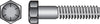 Hillman 1 in. D X 6 in. L Heat Treated Steel Hex Head Cap Screw 10 pk