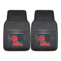 University of Mississippi (Ole Miss) Heavy Duty Car Mat Set - 2 Pieces