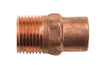 Mueller Streamline 3/8 In. Copper  X 3/8 In. Dia. Mip Copper Pipe Adapter