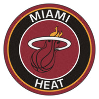 NBA - Miami Heat Roundel Rug - 27in. Diameter