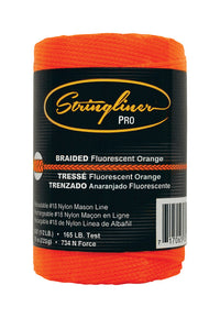 Stringliner 0.5 oz Mason's Line and Reel 500 ft. Fluorescent Orange Braided