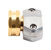 Gilmour 3/4 in. Brass/Zinc Threaded Female Clamp Coupling