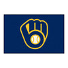 MLB - Milwaukee Brewers Rug - 19in. x 30in.