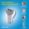 ZeroWater 10 cups Blue Water Filtration Pitcher