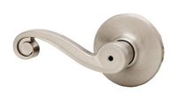 Kwikset Lido Satin Nickel Privacy Lockset 1-3/4 in.