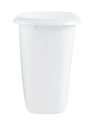 Rubbermaid 1.5 gal. White Oval Wastebasket (Pack of 6)