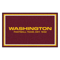 NFL - Washington Redskins 4ft. x 6ft. Plush Area Rug